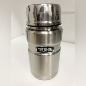 Thermos King 24-Ounce Drink Bottle. Stainless steel.